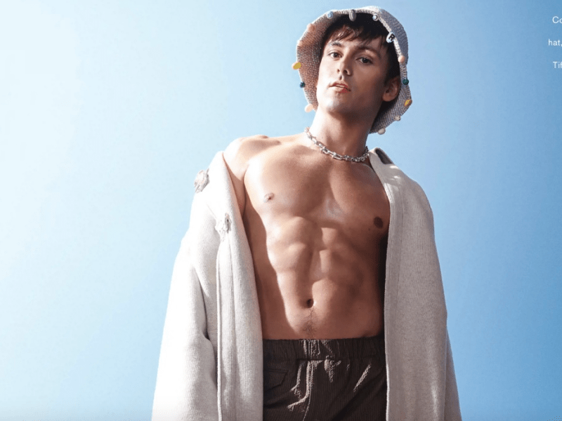 ოლიმპიური ჩემპიონობიდან დიზაინერობამდე- Tom Daley FASHION Magazine-ის&nbsp;გარეკანზე