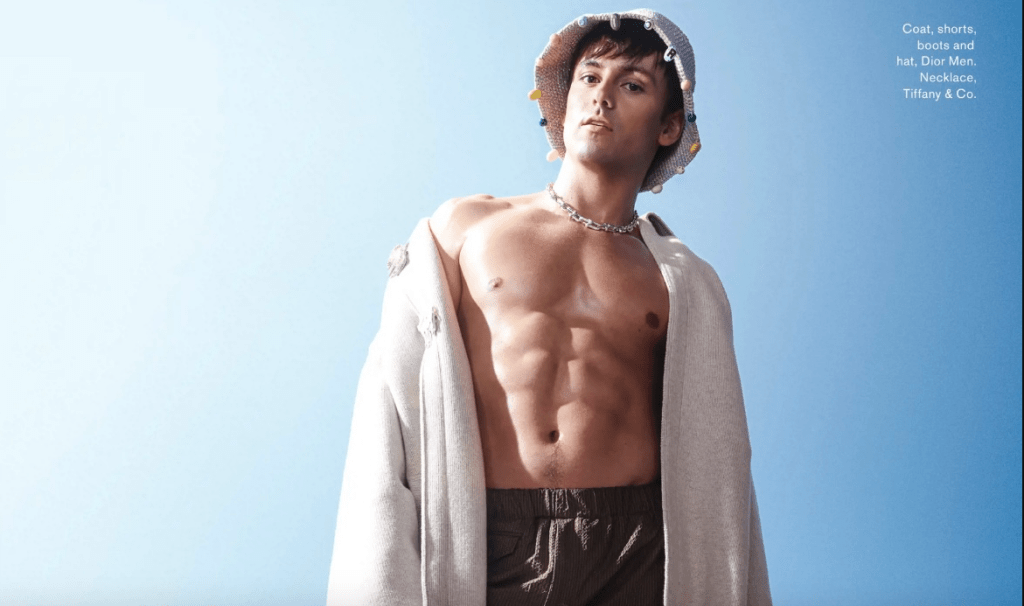 ოლიმპიური ჩემპიონობიდან დიზაინერობამდე- Tom Daley FASHION Magazine-ის&nbsp;გარეკანზე